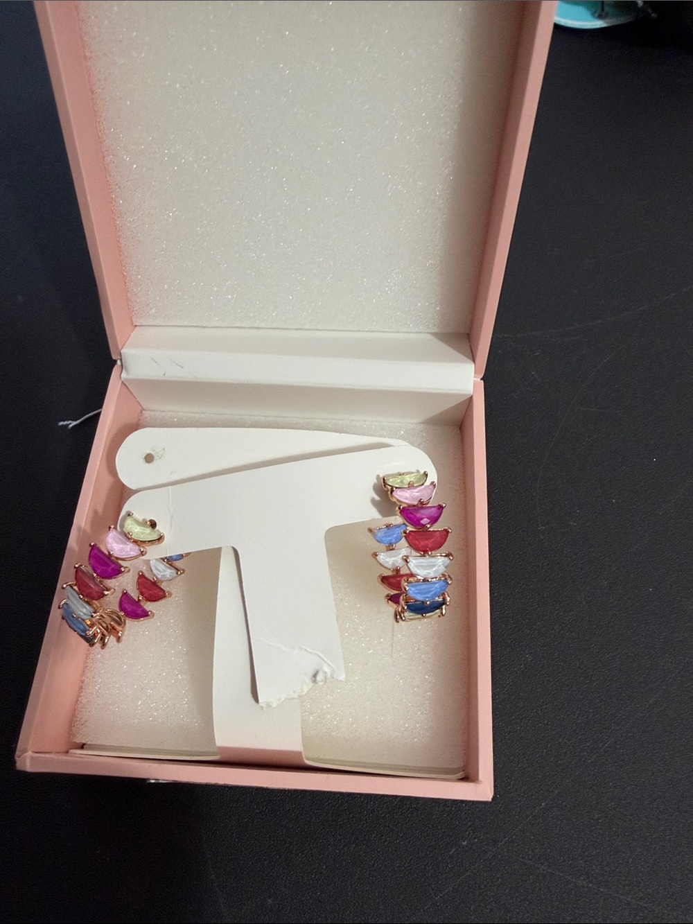 Bomb party Summer 2026 Tokyo Pop rose gold hoop earrings